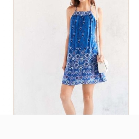 Ecote Dresses & Skirts - Ecote Blue Dress Mini